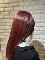 プルネ 藤枝(Plune)&nbsp;ブリーチ一回～ピンクレッド