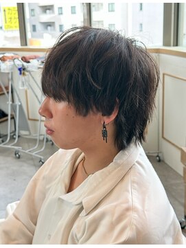 ブランニュー オーバー 難波店(Brandnew over) メンズウルフ 【ウルフカットは正木指名】