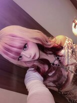サロウィン 広島(SALOWIN)&nbsp;ブロンド×レッドブラック×デザインカラー