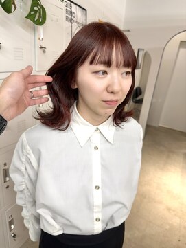 ミッシュバイアーバン(misch by urban.) 【mischハザマ】イメチェンしやすい暖色系×大人ピンクベージュ