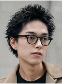 渋谷ルーズショートアクティブショートツイストスパイラルパーマ