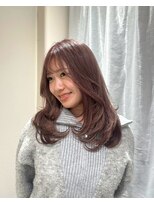 ファムバイアヴァンス(Femme by AVANCE.)&nbsp;ピンクブラウンくびれヘア