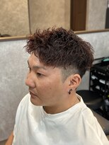 ザ クラン バイ ヘッドライト 仙台長町店(THE CLAN by HEADLIGHT) 【短髪×人気パーマ】メンズアクティブショート