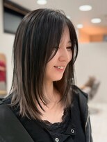 ヒョンミョン ライズバイレボ 取手店(hyon myon/RISE by REVO) アンブレラカラー/ミルクティーグレージュ【取手/取手駅】