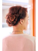 美容室スタジオ ミスティー&nbsp;編み込みアップ