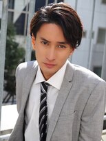 アフロート ディル(AFLOAT D'L)&nbsp;メンズ好感度大人ビジネス刈り上げショート人気スーツ◎髪型