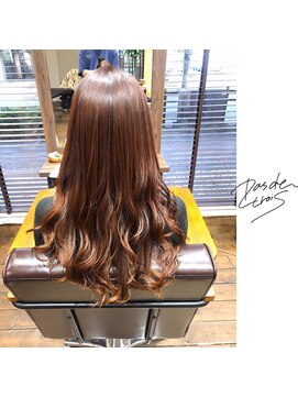 パドトロワ(Pas de trois) 新潟×ピンクアッシュ×オータムカラー×ロングヘア