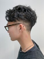 スパイラルパーマ、メンズヘア、井浦新、ニッポンノワール