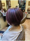 ピンクバイオレットハイライト