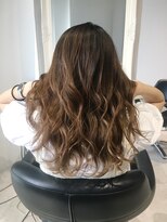 アディクト 綾瀬(ADDICT)&nbsp;【ADDICT_YuuYa】ココアベージュ_大人ガーリー_バレイヤージュ