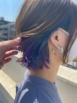 ナンバー ソポ 札幌/ジャム 札幌(N° sopo/JAM)&nbsp;大人かわいいくびれミディラベンダーインナーカラー