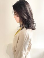 エル セルカ 高田馬場(el CERCA) 高田馬場美容室韓国風前髪オリーブグレージュ/オガワ