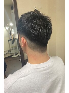 コーリング(calling) ビジネスマンスポーツ刈り黒髪暗髪刈り上げツーブロック