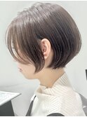 似合わせカット×長持ちショート×アースカラー