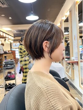 エイト プラット 渋谷2号店(EIGHT plat) 大人可愛い前下がりショートボブ 5/26
