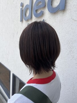 イデア 研究学園店(idea) ショートウルフカット