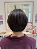大人ショートボブ
