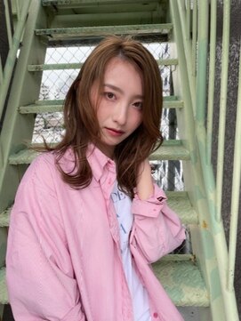 ヘアーアンドメイク エクリ 不動前店(Hair&Make equri) 顔まわりレイヤースタイル【目黒不動前】