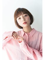 シェル 吉祥寺(shell)&nbsp;くびレイヤーエモージュグレージュカラーくびれショート/吉祥寺