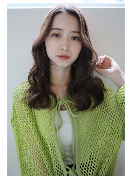 シャルムバイルーチェココ(CHARME by Lu'ce coco) ウェーブ/ロング【小顔/ワンレン/ボブルフ】