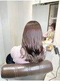 簡単コテ巻きスタイル