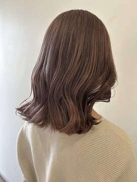 イーストハムアネーロ(EAST HAM anello) ブリーチなし透明感/イルミナカラー/セミロング/垢抜け