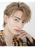 波巻きパーマメンズツイストスパイラルパーマツーブロック