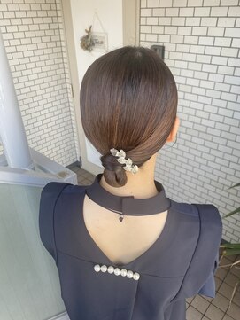フェリーチェ(Felice) ボブヘア　タイト　タイトシニヨン　参列ヘア