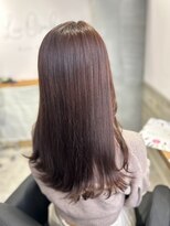 リーオオサカ(Lee Osaka) ブリーチなしカラー×ピンクブラウン/かれん