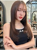 イメチェン前髪小顔ロング_銀座