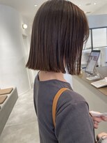 マッシュ 天王寺あべの(MASHU)&nbsp;ぱつんとボブ×マロンベージュ