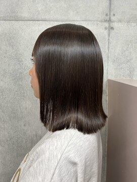 ココ 西葛西南口店(COコ) 髪質改善ストレート縮毛矯正チョコレートココアブラウン西葛西