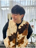 ウルフカット×メンズカット