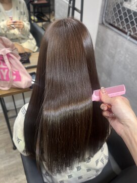 ピークス 渋谷店(Peaks) ★★★ブラウンカラー+髪質改善★★★