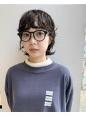 ニュアンスパーマ　レイヤーボブ