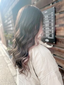 エン シエナ(en Siena) 【en Siena】インナーカラー×モーヴピンク【misa.m】