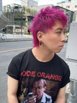 ガルテ(GARTE)&nbsp;ベリーショート/メンズショートヘア/ピンクヘア