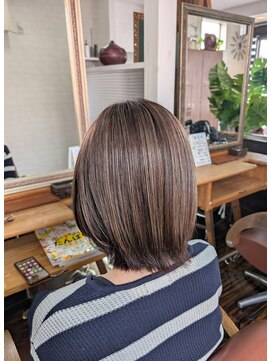 ヘアークリエイト マァーノ(Hair create mano) 育てるハイライト