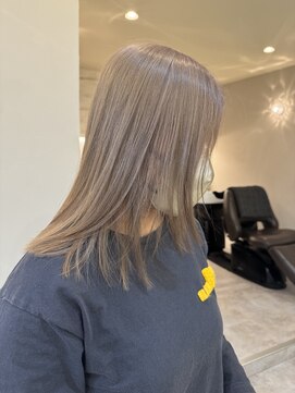 ムード(MOOD.) 2ブリーチグレージュカラー