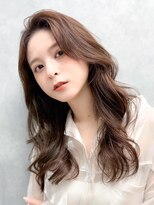 ラフィス ヘアー ロビン 名古屋店(La fith hair robin) 【La fith】エアリーロング×ニュアンスカラー×センターパート