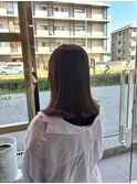 透明感ベージュカラー