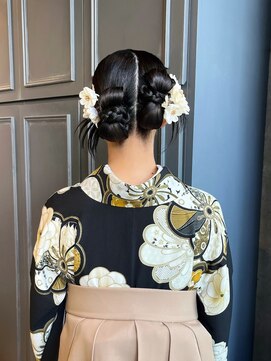 エディット トウキョウ(e.dit tokyo) 【e.dit tokyo Misa】卒業式ヘア袴アレンジ振袖ヘア