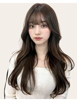 ジュール 新宿三丁目(Joule)&nbsp;新宿駅/前髪カット/韓国/レイヤーカット/顔周り/酸性ストレート