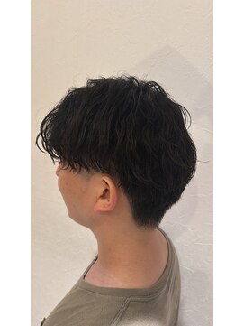 エヌアンドエー 春日部東口店(hair shop N&A) 大人の色気溢れる◎黒髪ニュアンスパーマ/メンズパーマ