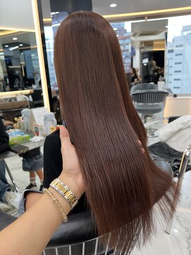ラピス 渋谷本店(Lapis) ココアピンクブラウン/髪質改善/秋カラー/マロンカラー/韓国風