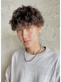 メンズカット！ツイスパ×波巻きパーマで爽やかイメチェン