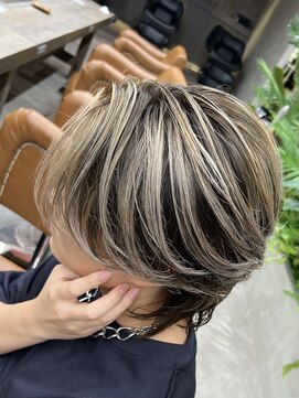 スキルメイト 天神(SKILL MATE) 【SKILL】バレイヤージュ/センターパートウルフ