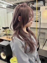 エルメ クラマエ(Elme) レイヤーカット×ラベンダーグレージュ