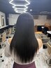 艶髪ストレート(縮毛矯正委)＋トリートメント＊髪質改善
