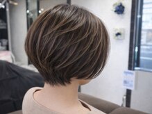 アンジュールクレア(UN JOUR CREA)の雰囲気（【安曇野/白髪ぼかしハイライト/髪質改善】）